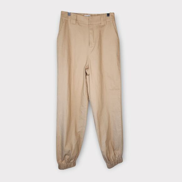I.AM.GIA Tan Cobain Cargo Pants Relaxed Fit Cuffed Hem Women's Size Medium - Picture 1 of 5
